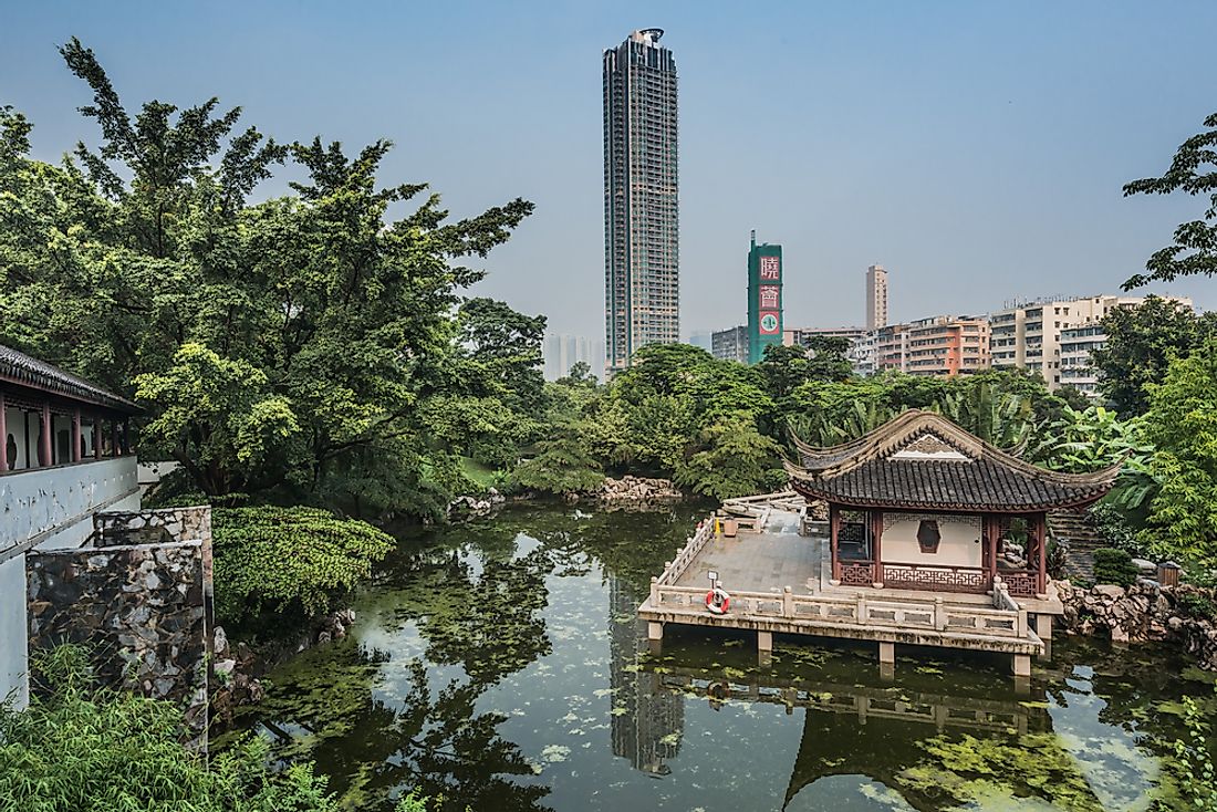 Kowloon Walled City Park. 