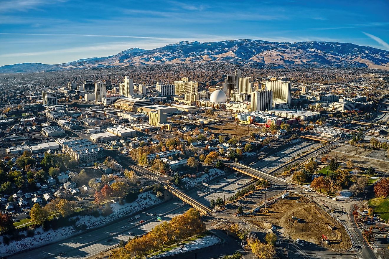 Overlooking Reno, Nevada