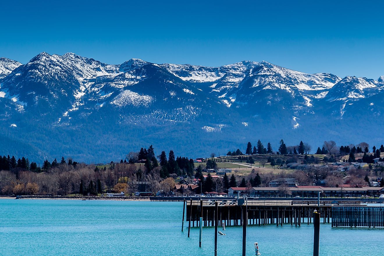 Polson Bay in Polsons, Montana