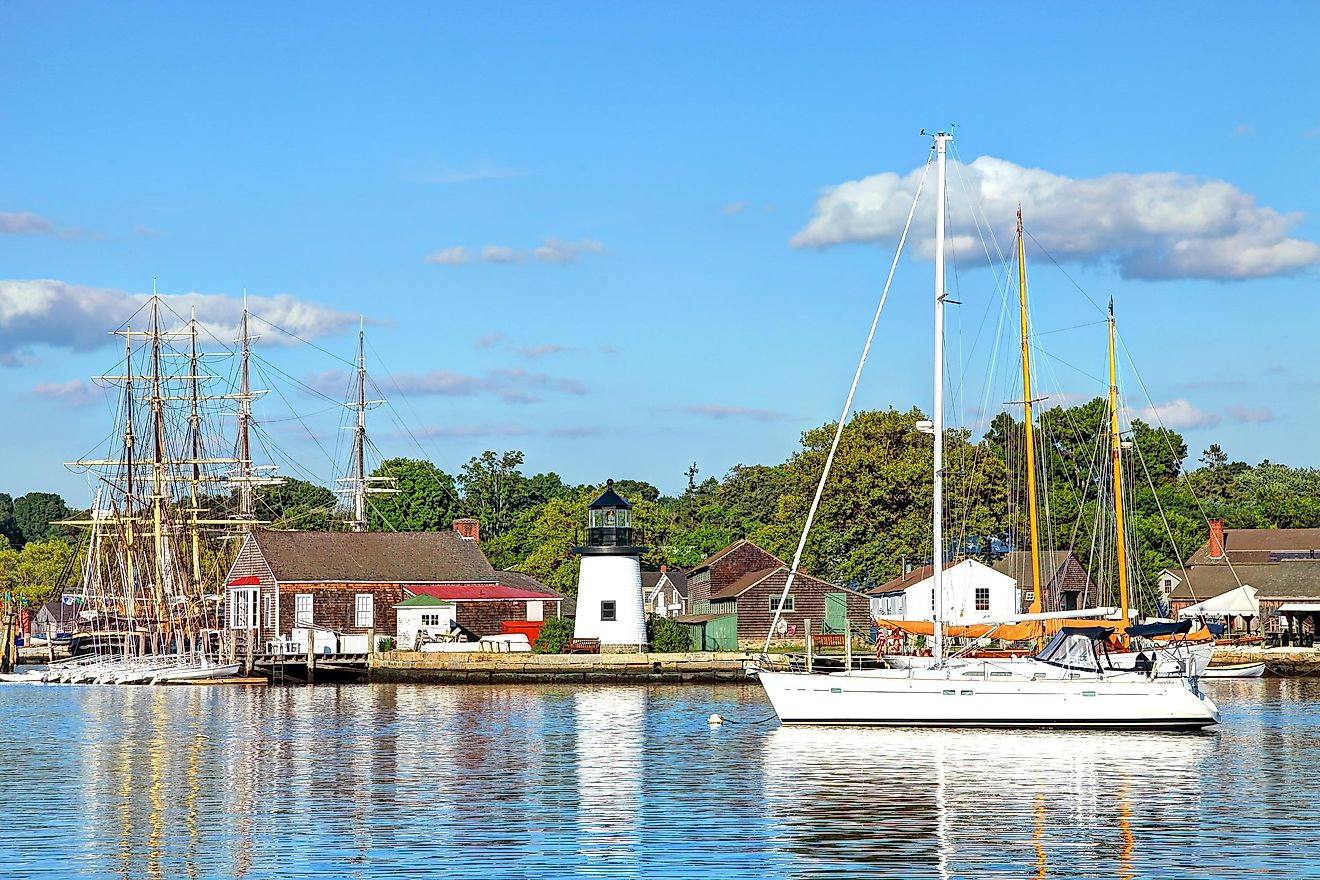 Mystic is a village and census-designated place in New London County, Connecticut