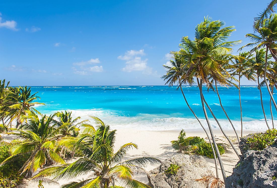 Tourism is a very big part of the economy of Barbados. 