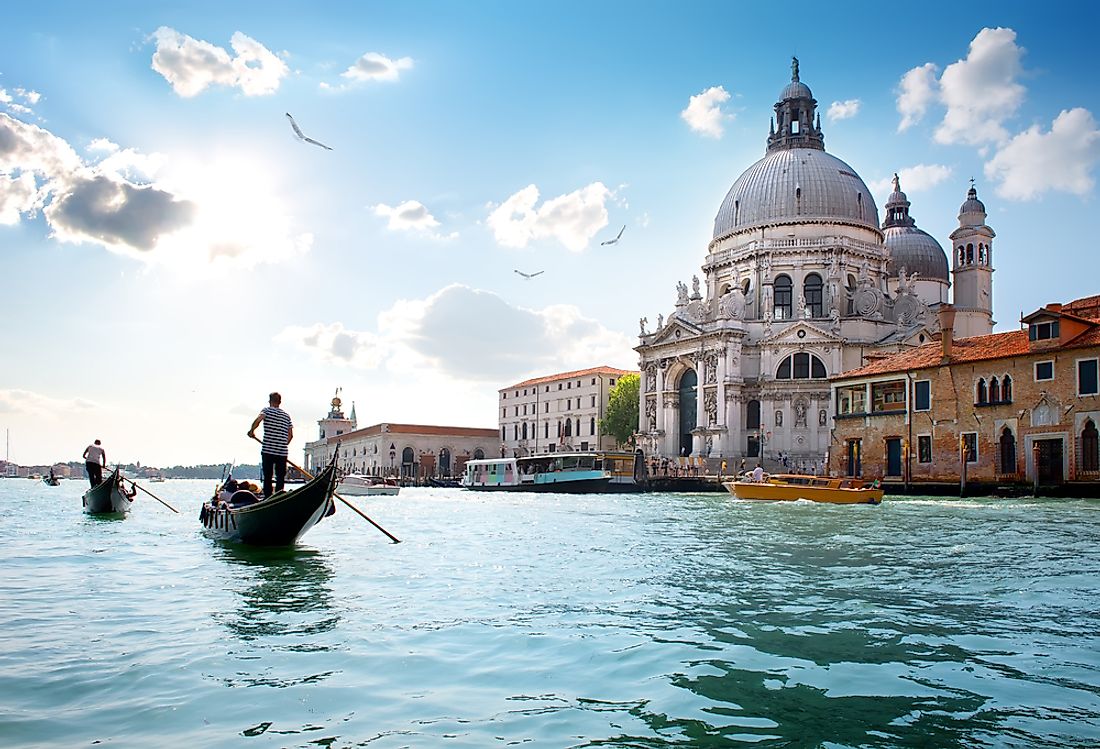 Venice, one of Italy's most cities, is located in Veneto region in the country's northeast.  