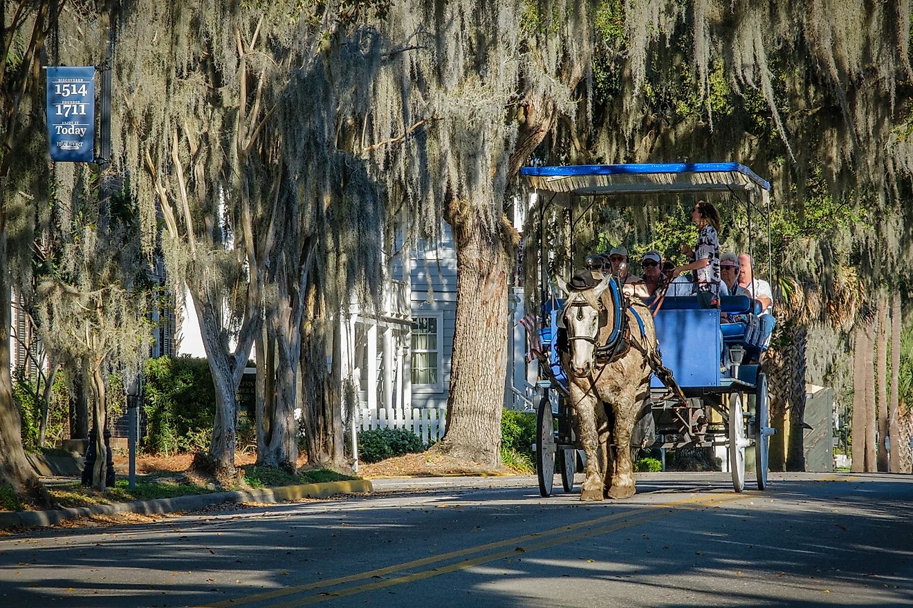 Beaufort, South Carolina. Editorial credit: Carrie A Hanrahan / Shutterstock.com