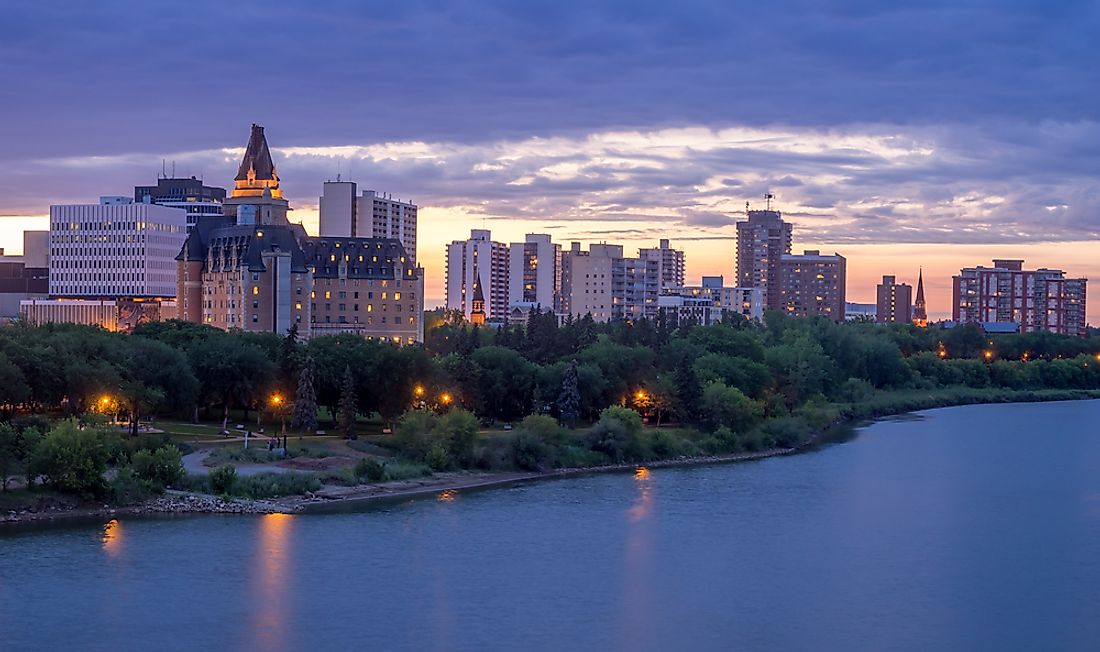 Saskatoon, the largest city in Saskatchewan, is considered to be one of the province's best places to live. 