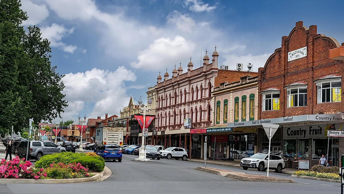 Street view of Bathurst NSW