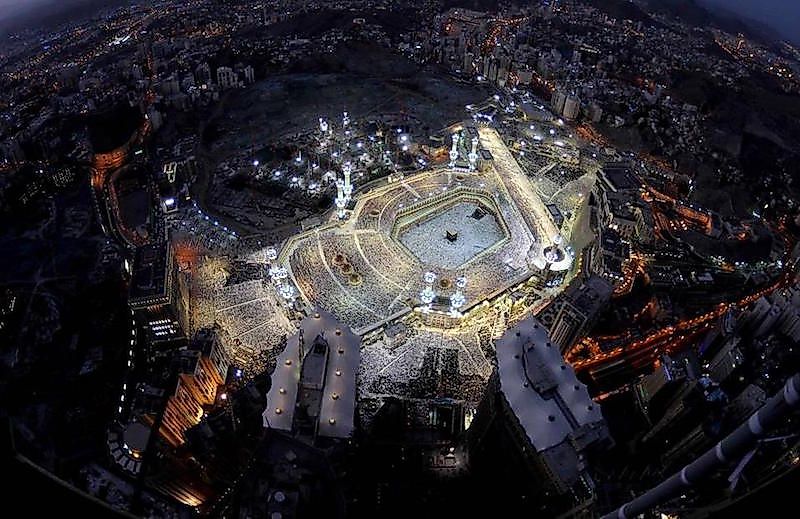 Masjid al-Haram surrounds Islam's holiest place, the Kaaba