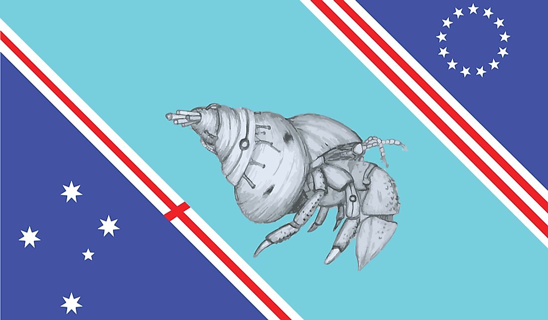 The flag of Baker Island.