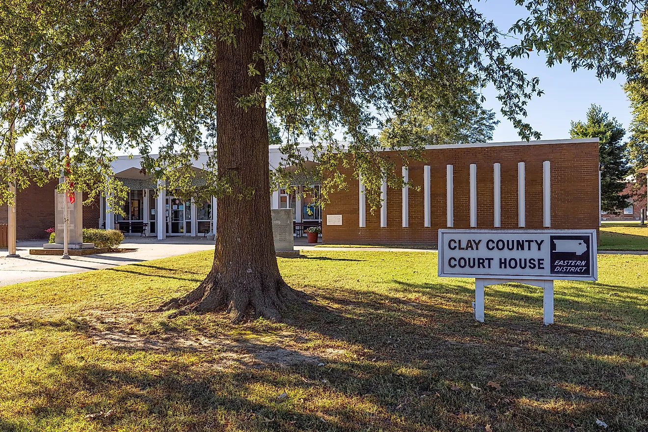 Piggott, Arkansas: The Clay County Courthouse, via Roberto Galan on iStock.com