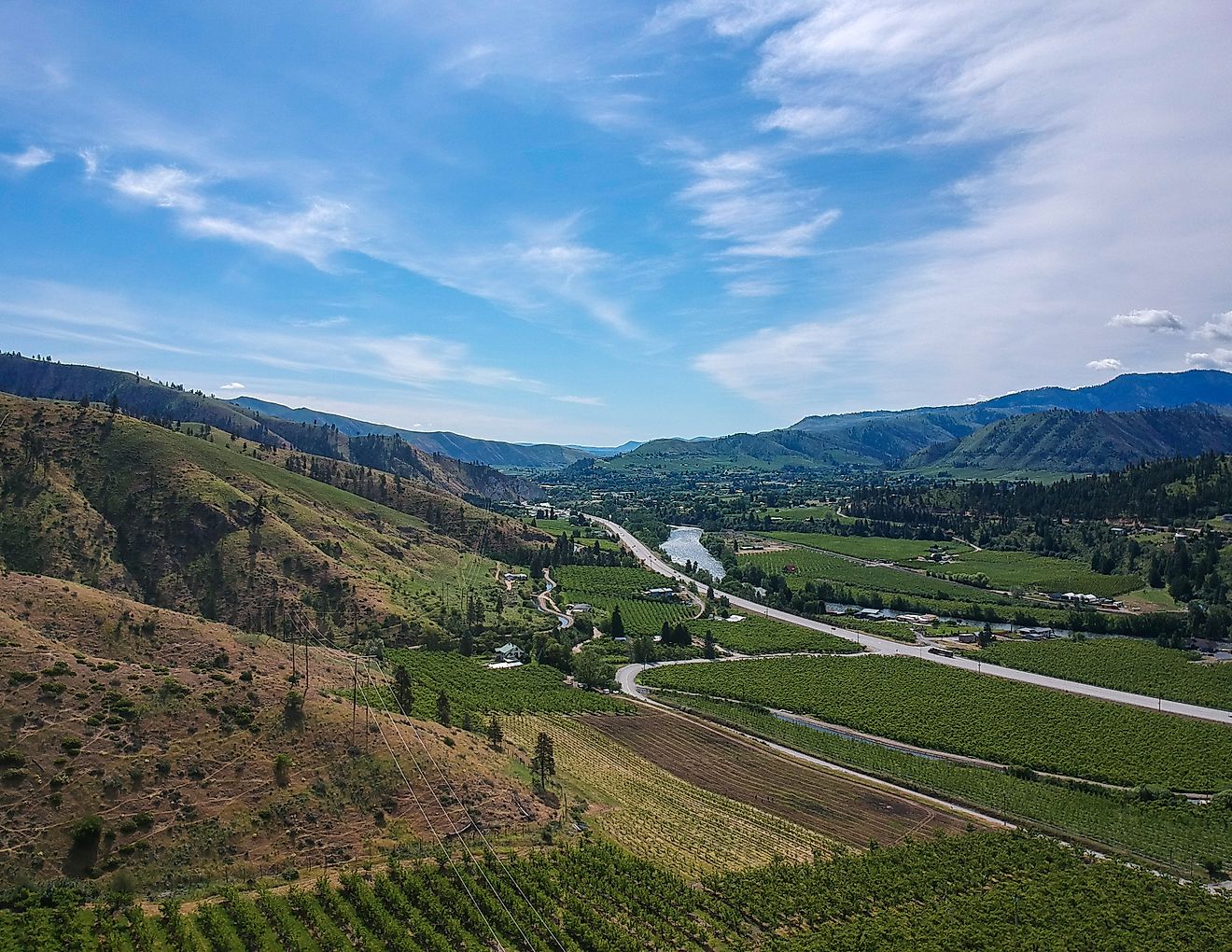 Cashmere, Washington, is located near Peshastin Pinnacles State Park. Editorial credit: marcsanchez via Shutterstock.com