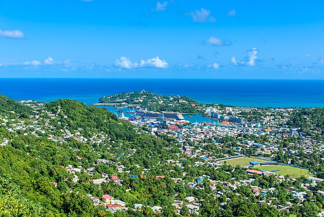 Castries, Saint Lucia. 