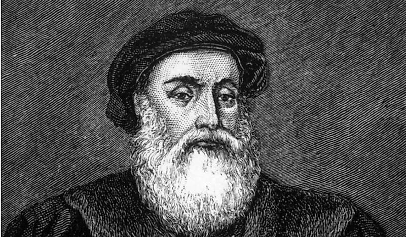 Illustration of Vasco de Gama.