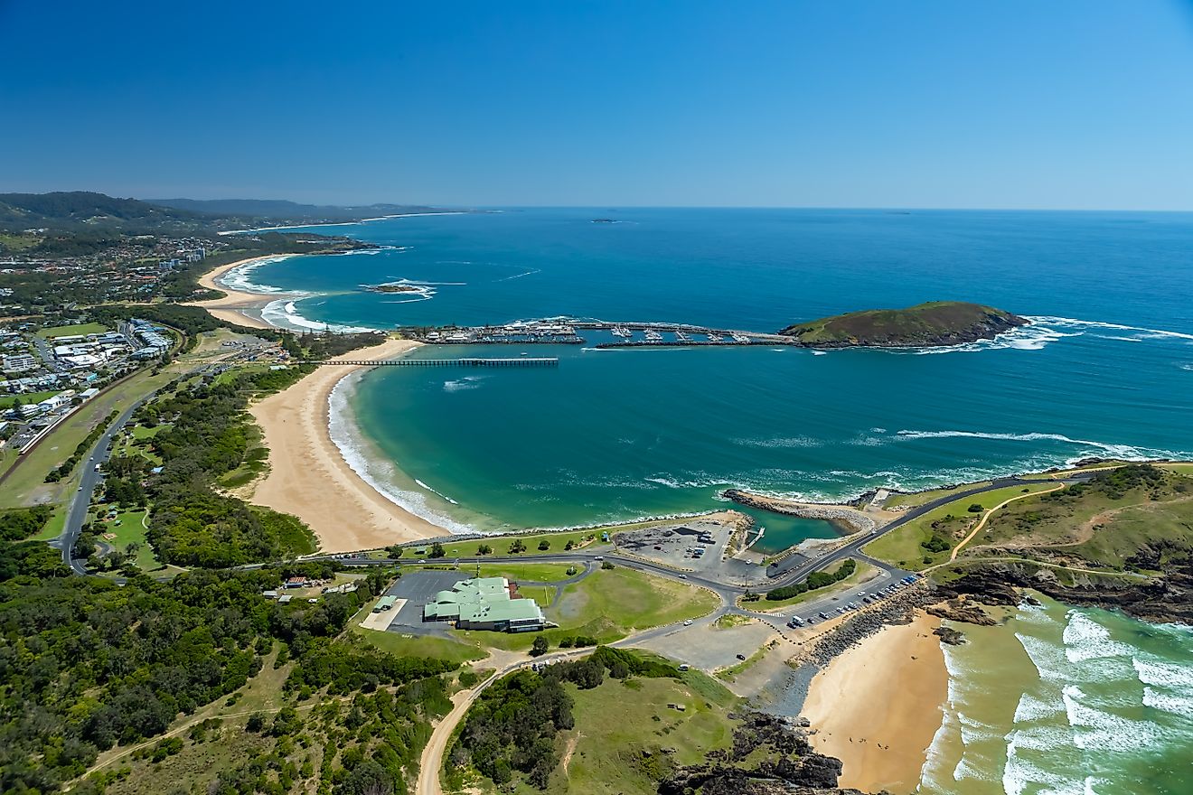 Coffs Harbour Jetty Coastline Beaches