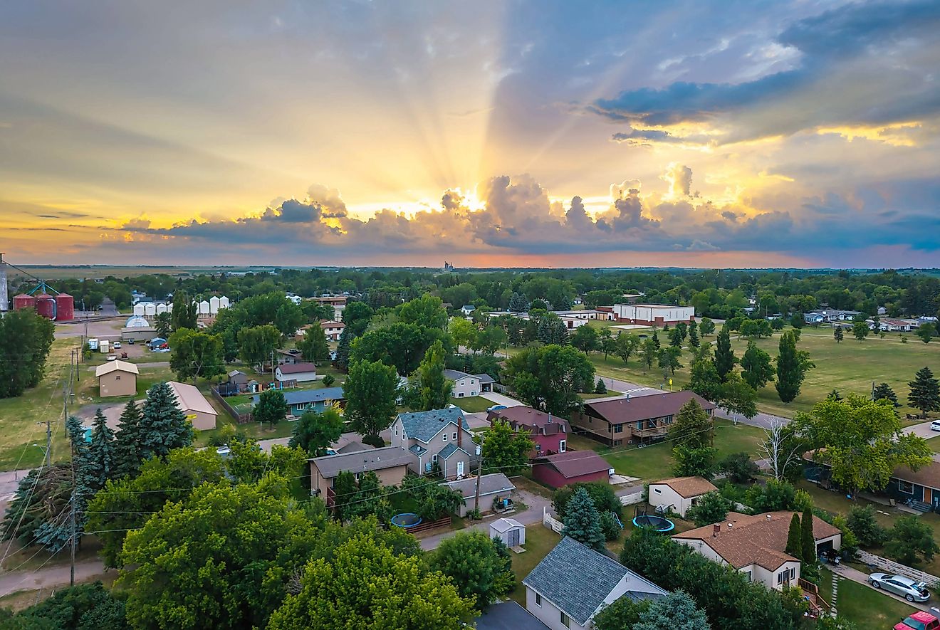 Devils Lake, North Dakota.