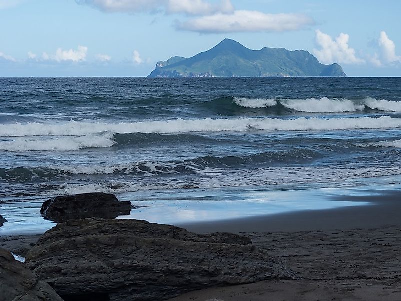 Scenic beach and island views in the Northeast Coast National Scenic Area.