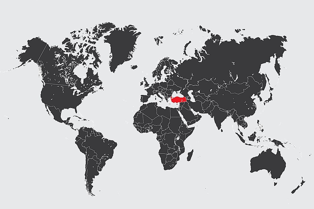 Turkey stretches from Balkan Peninsula is in Southeast Europe to Anatolia in Western Asia.