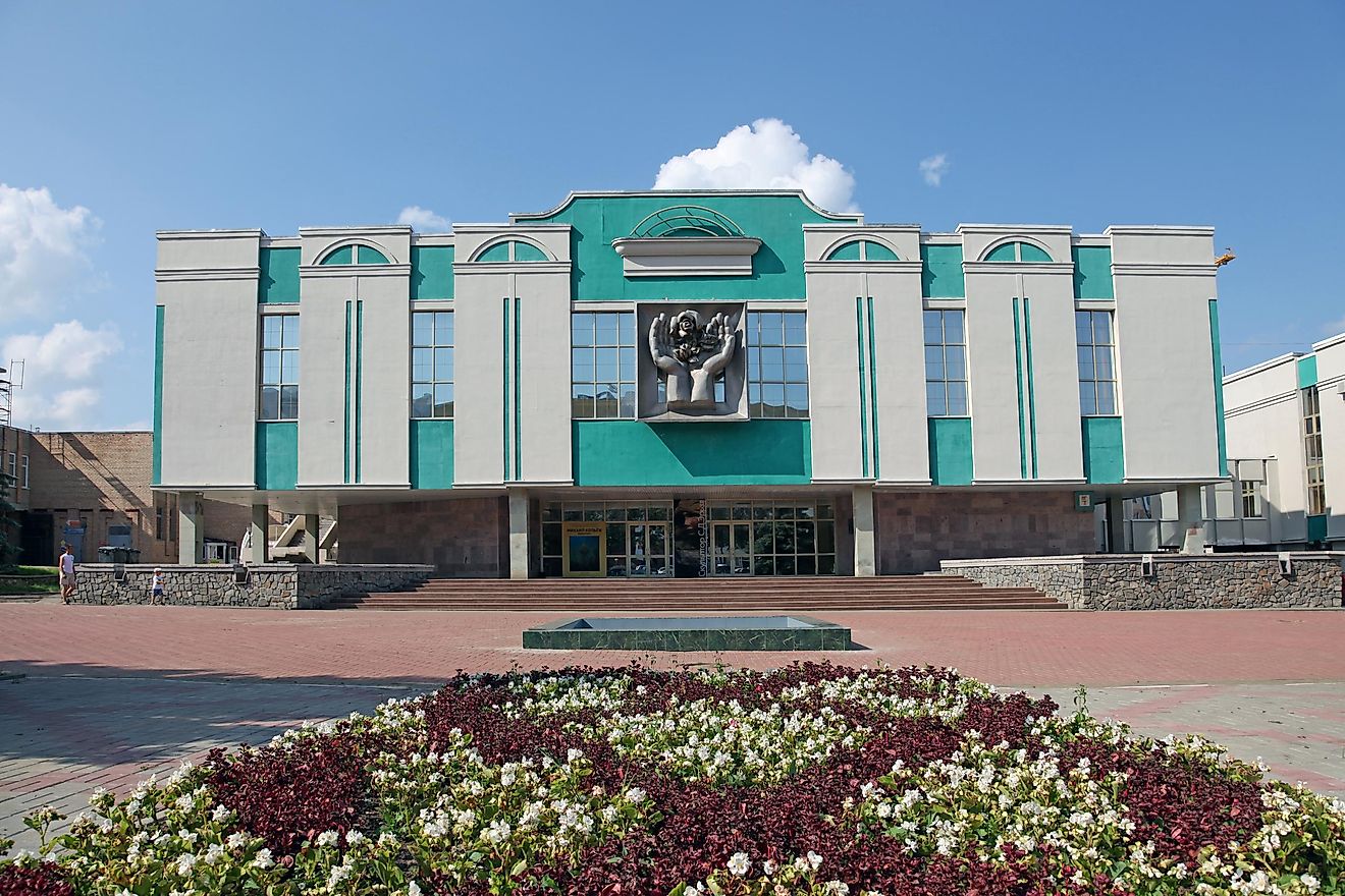 The Mordovian Erzia Museum of Visual Arts in Mordovia. 