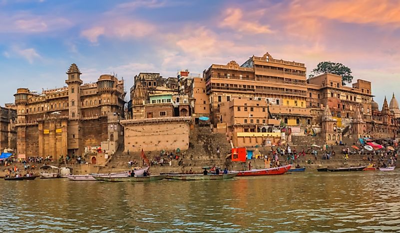 Varanasi is a holy city of Hinduism. 