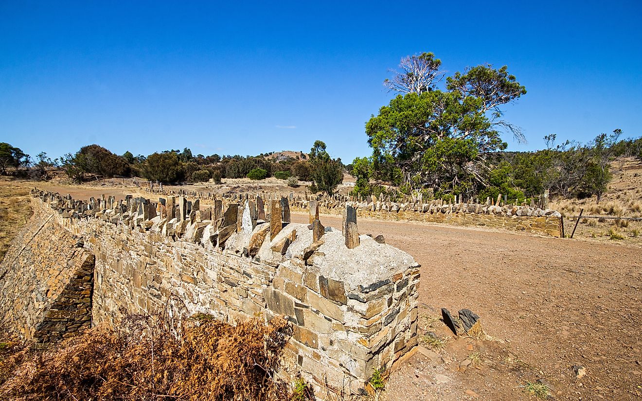 Spiky Bridge near Swansea, Tasmania.