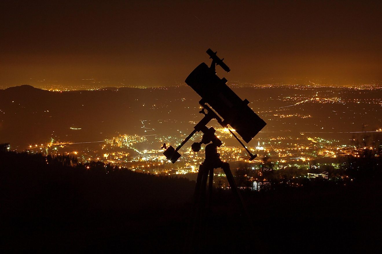 light and telescope