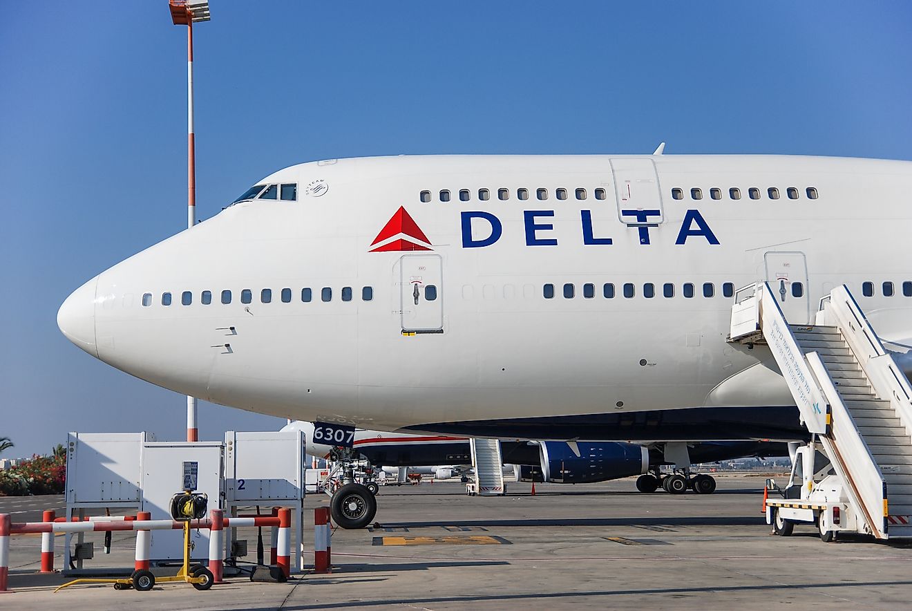 Boeing 747 of Delta Airlines. Image credit: Lerner Vadim/Shutterstock.com