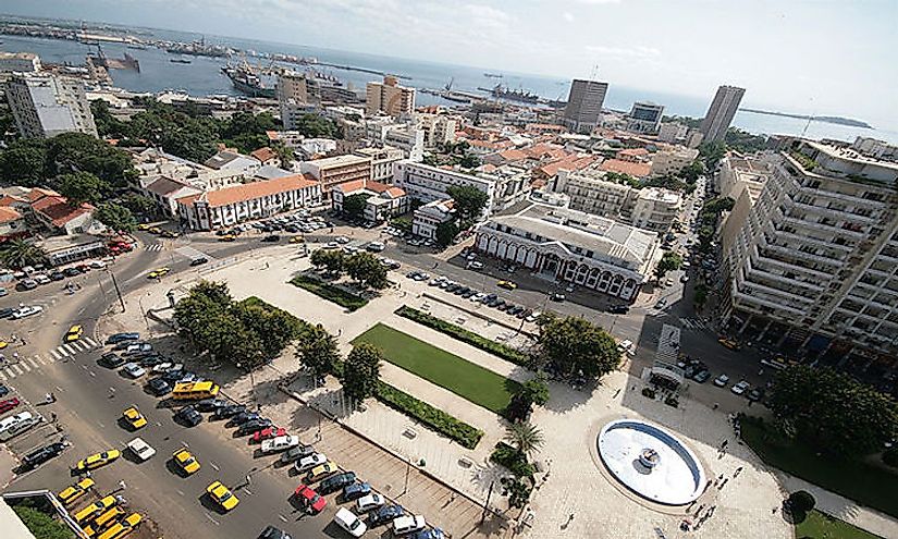 Flag of Senegal and Senegalese motto - Presidency of Senegal