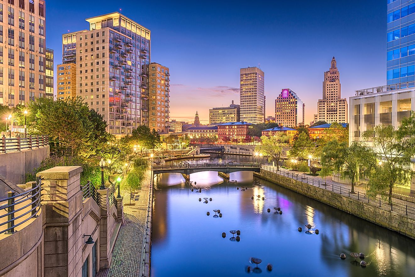 The gorgeous city of Providence, Rhode Island.