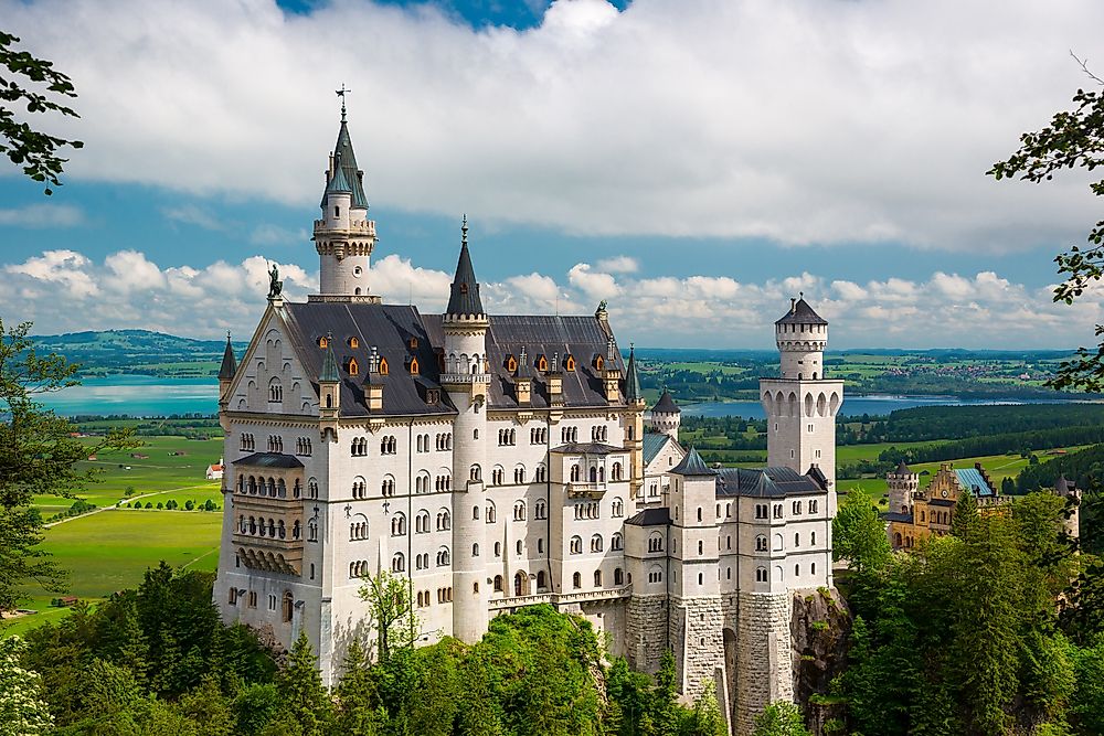 The famous Neuschwanstein Castle. 