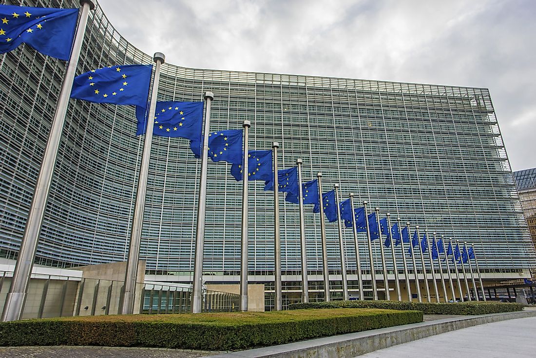 European Commission in Brussels, Belgium. Editorial credit: glen photo / Shutterstock.com