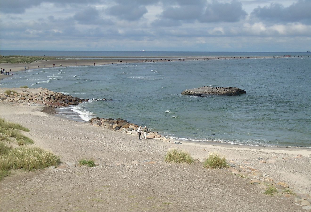 Ålbæk Bugt off the east coast of Grenen. Image credit Fredrik Rubensson via Wikipedia. 