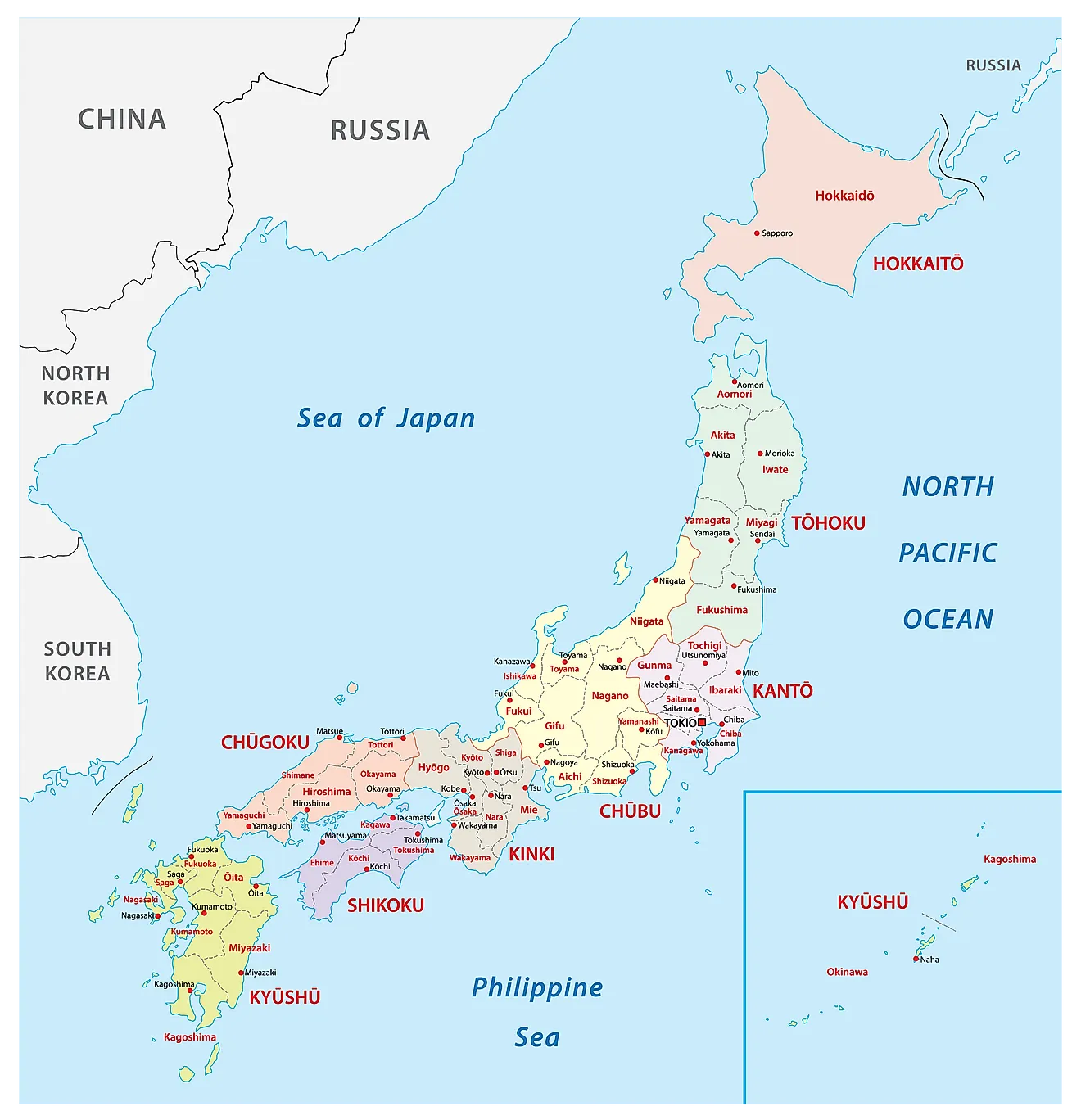 Japan Maps Facts World Atlas