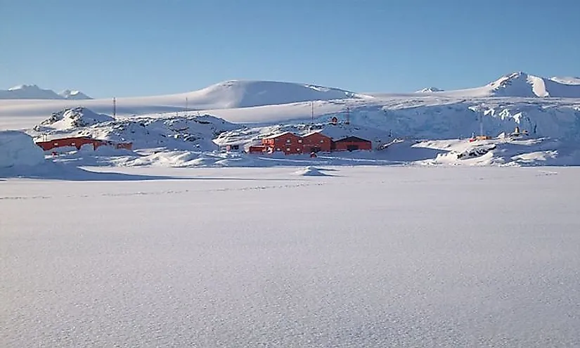 Antarctica, the largest desert of our planet.