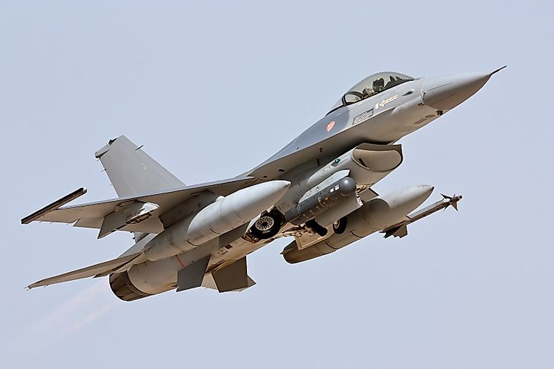 The U.S.-made F-16 Fighting Falcon has evolved and improved for more than 4 decades, and used by several air forces around the globe as a fighter plane.