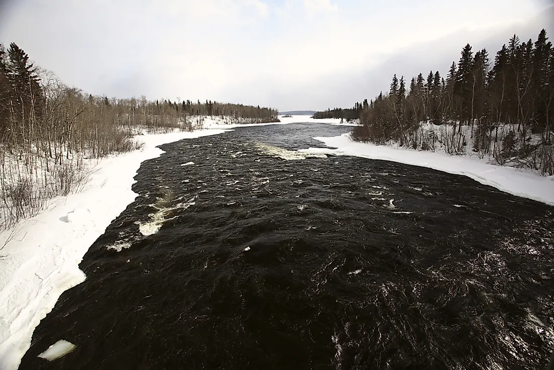 The Churchill River. 