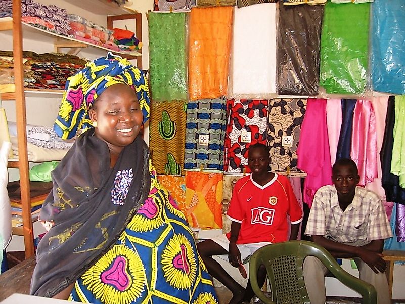 With few resources proffered by their government, these quilters in Guinea-Bissau turned to foreign NGO microloans to help finance their business.