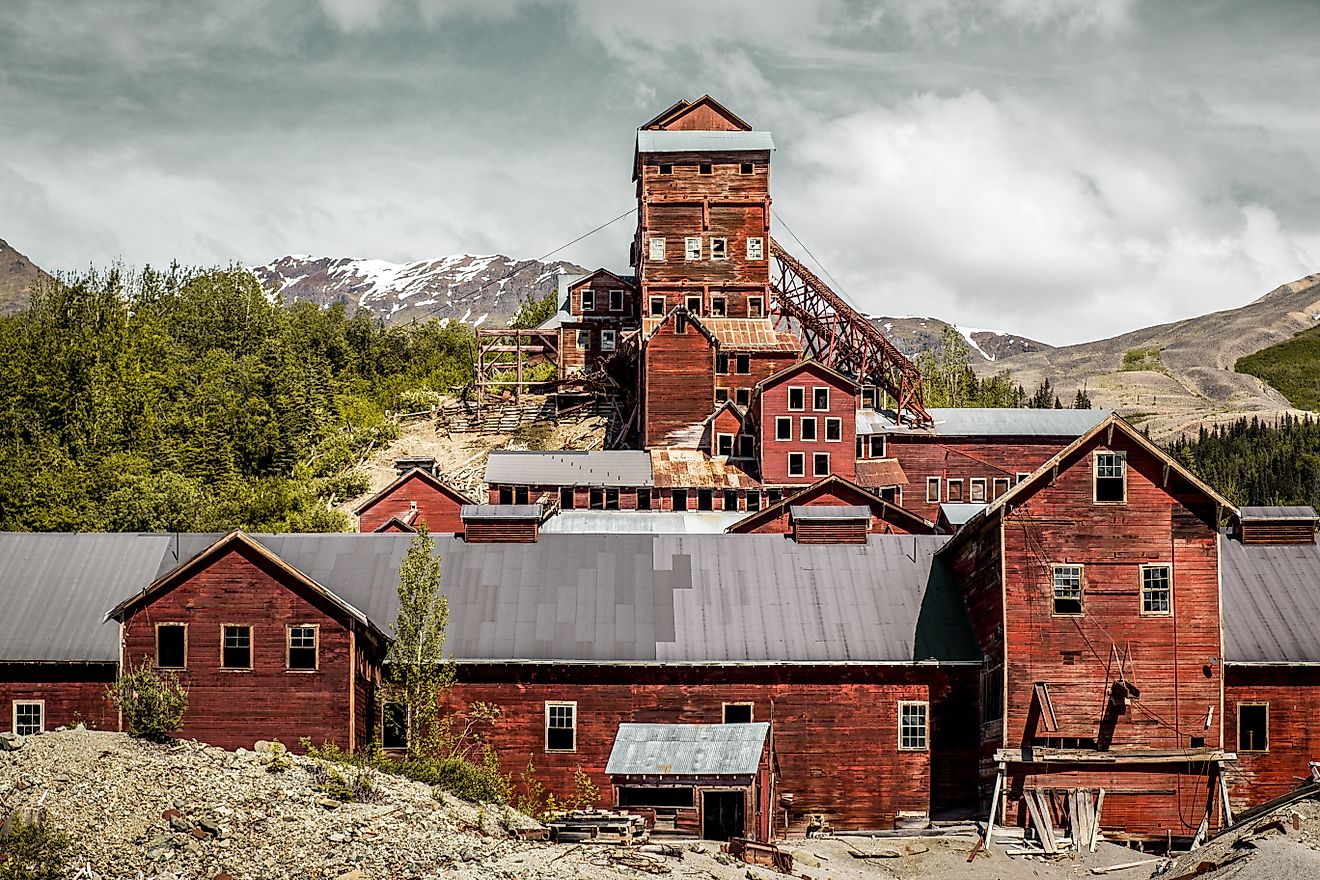 Kennecott Copper Mine in Alaska.