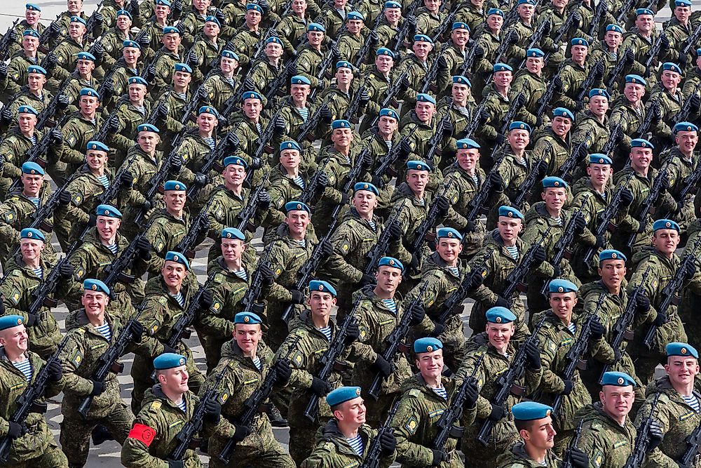 General rehearsal of the military parade of the 72nd anniversary of the Victory in the great Patriotic war.