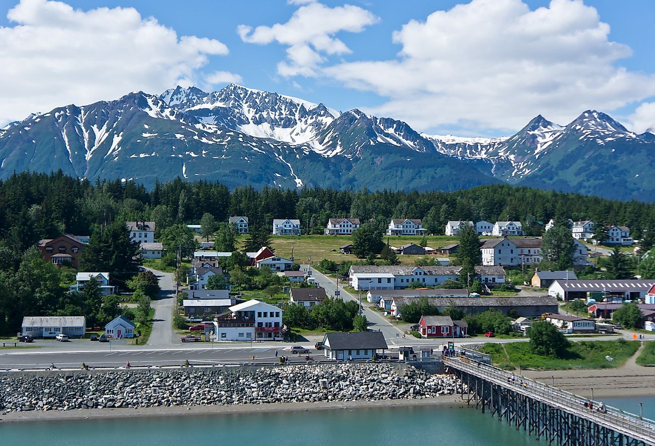 The gorgeous town of Haines, Alaska.