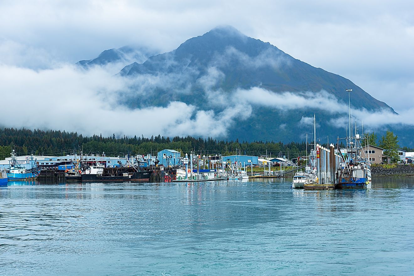 A harbor in Seward, Alaska. Chansak Joe / Shutterstock.com