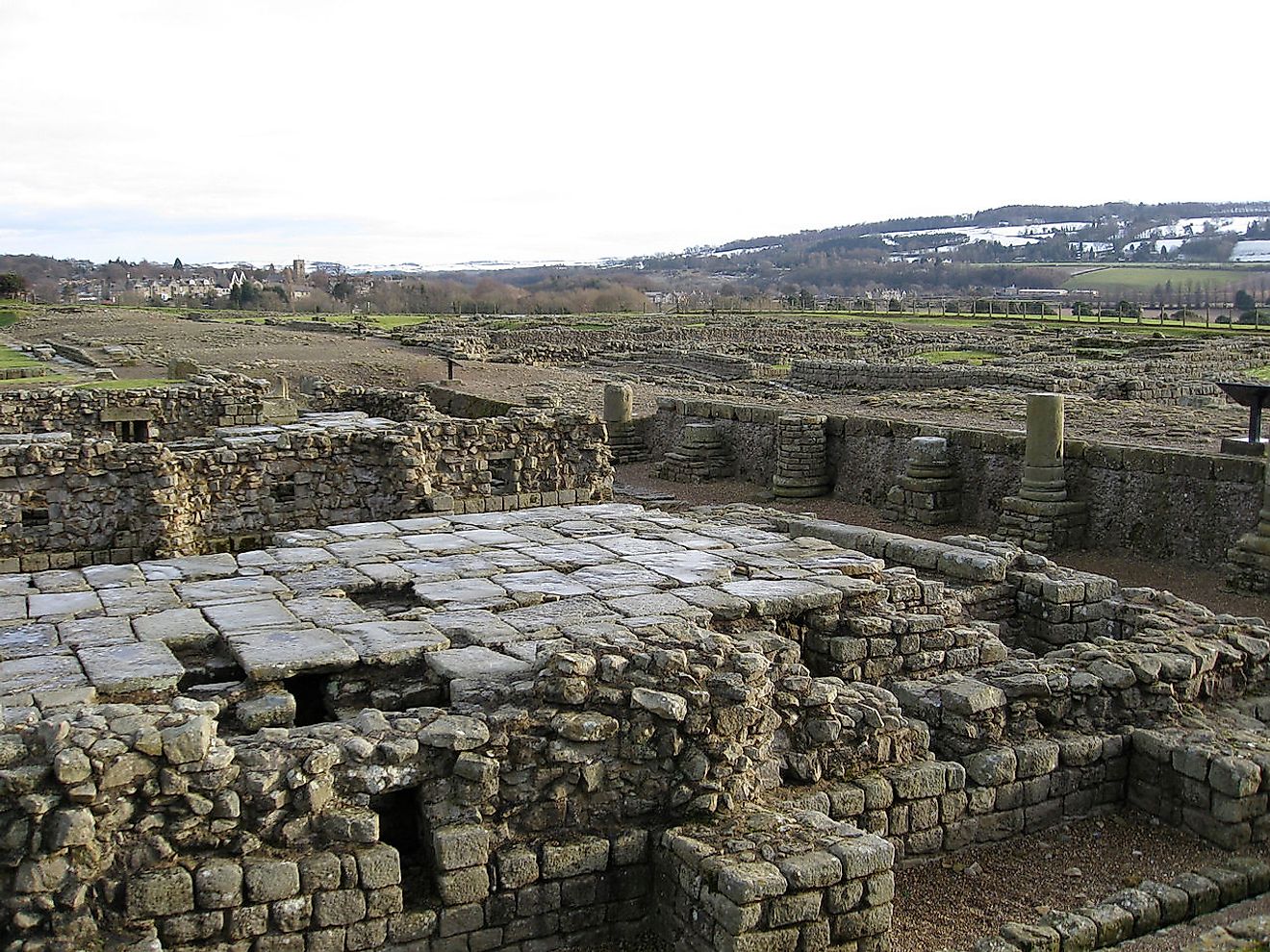 Corbridge Roman Town. Image credit: Glen Bowman from Newcastle, England/Wikimedia.org