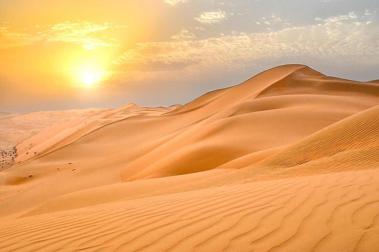 One common thing that defines all deserts is the fact that there is little to no precipitation throughout the year.