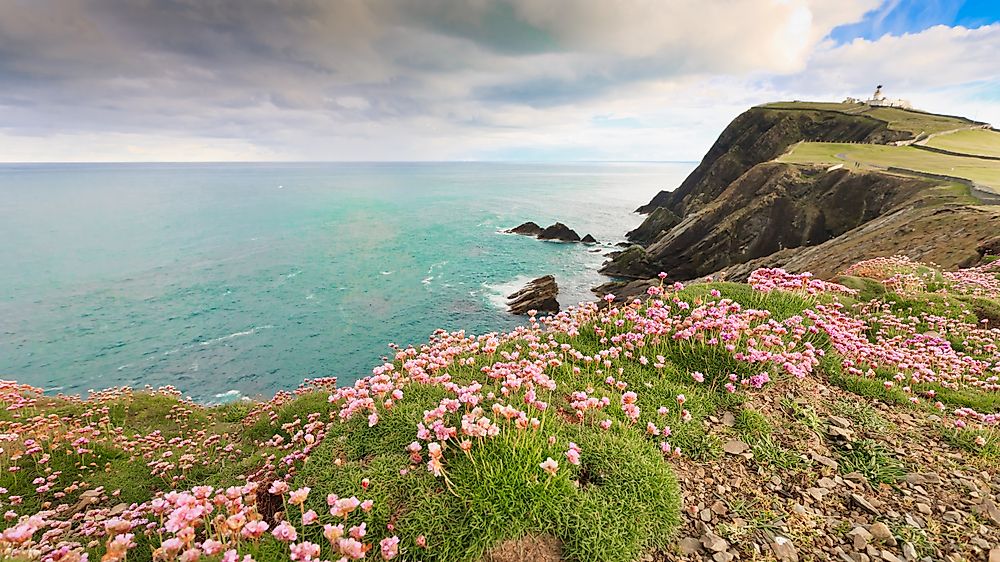 The Shetland islands are characterized by rugged and beautiful coastlines.