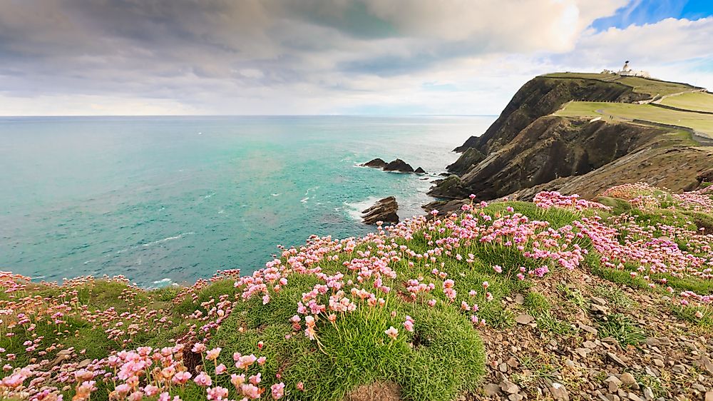 The Shetland islands are characterized by rugged and beautiful coastlines.  