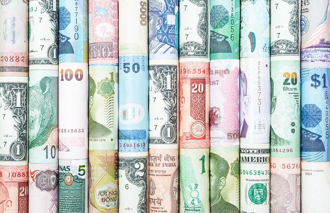 Currencies of the world