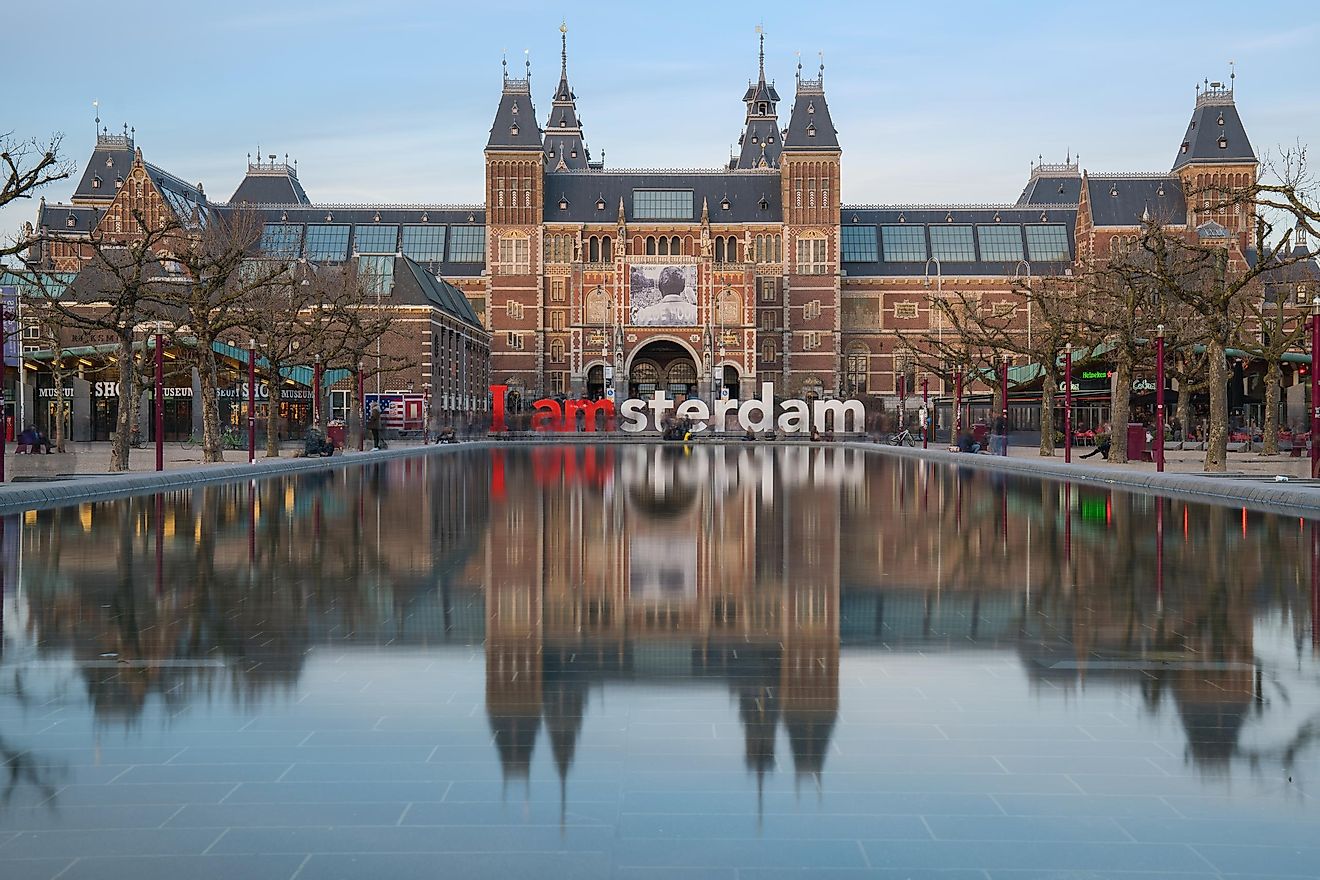 The Rijksmuseum, Amsterdam. 