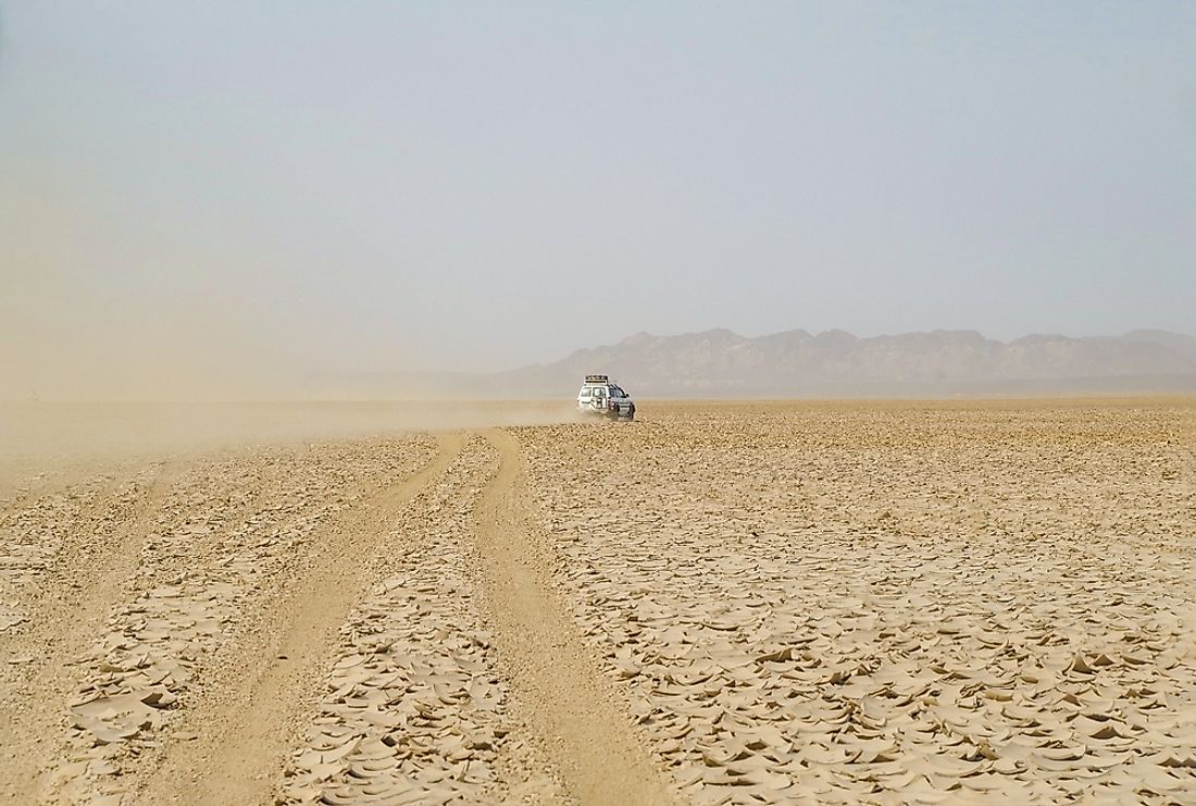 The Afar Triangle in Ethiopia. Editorial credit: Marisha_SL / Shutterstock.com. 