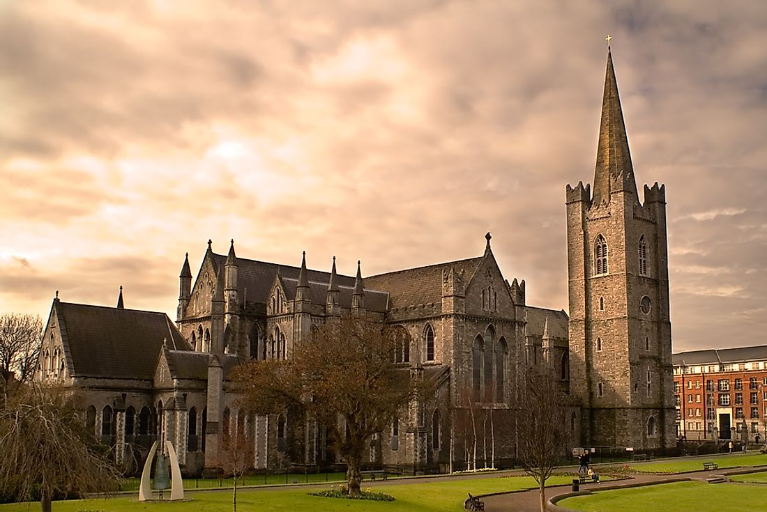 Construction of the cathedral began in 1191.