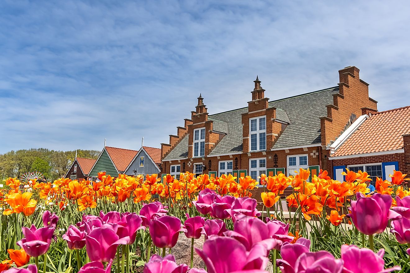 The Windmill Island Gardens in Holland, Michigan. Snehit Photos / Shutterstock.com
