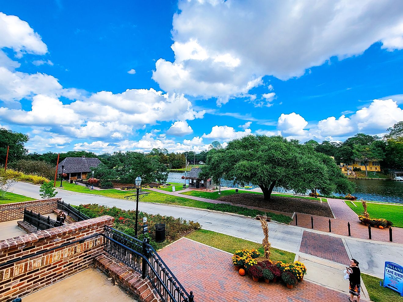 The Beau Jardin and Riverwalk in downtown Natchitoches, Louisiana. Image credit: AshleyGary / Shutterstock.com