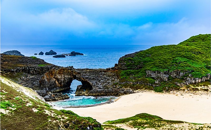 Minami-jima Island at Ogasawara Japan