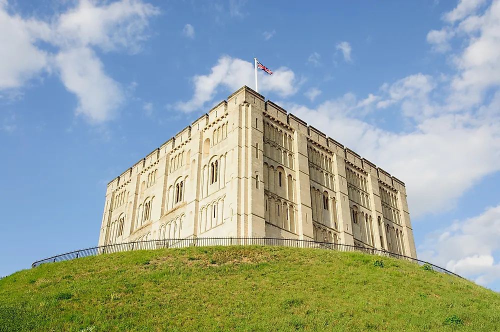 Norwich Castle, one of the oldest in England. 